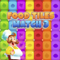 Gra Food Tiles Match 3