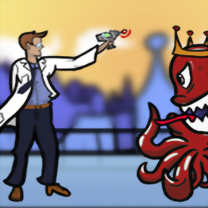 Gra Naukowiec kontra Obcy