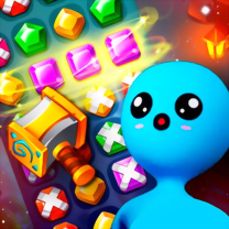 Gra Stickman Jewel Match 3 Master