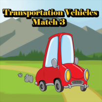 Gra Transportation Vehicles Match 3